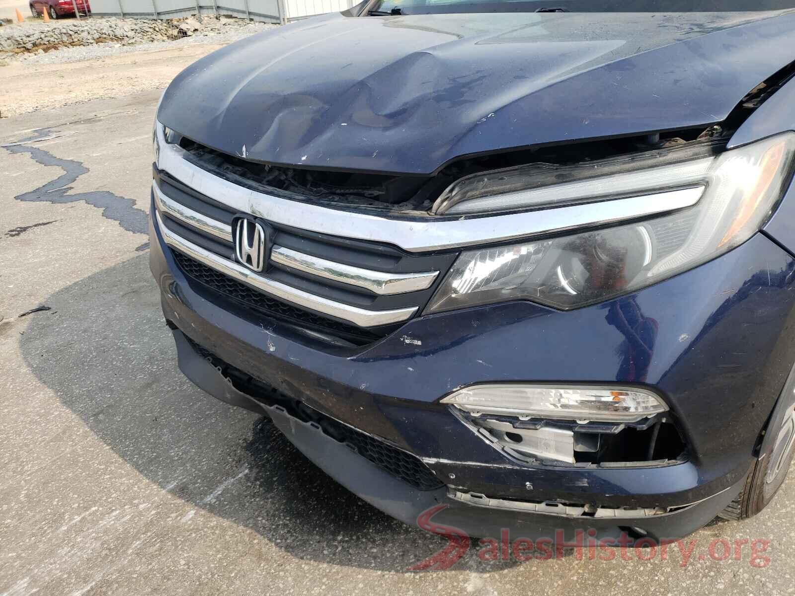 5FNYF6H53GB009551 2016 HONDA PILOT