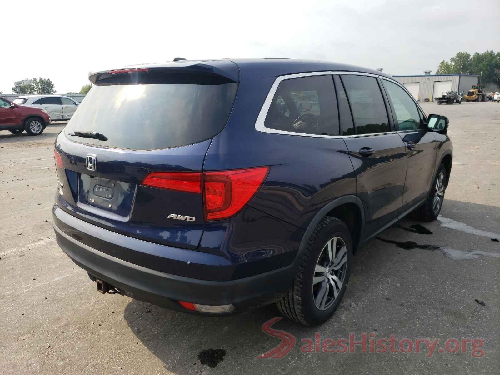 5FNYF6H53GB009551 2016 HONDA PILOT