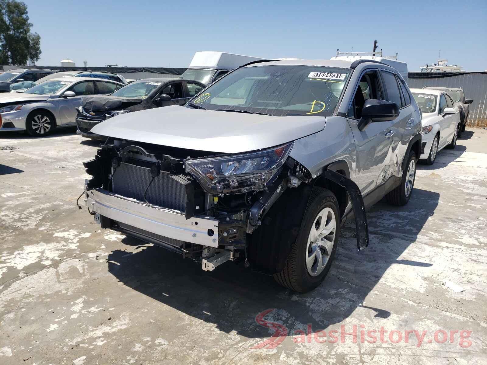 2T3F1RFV8MW200446 2021 TOYOTA RAV4