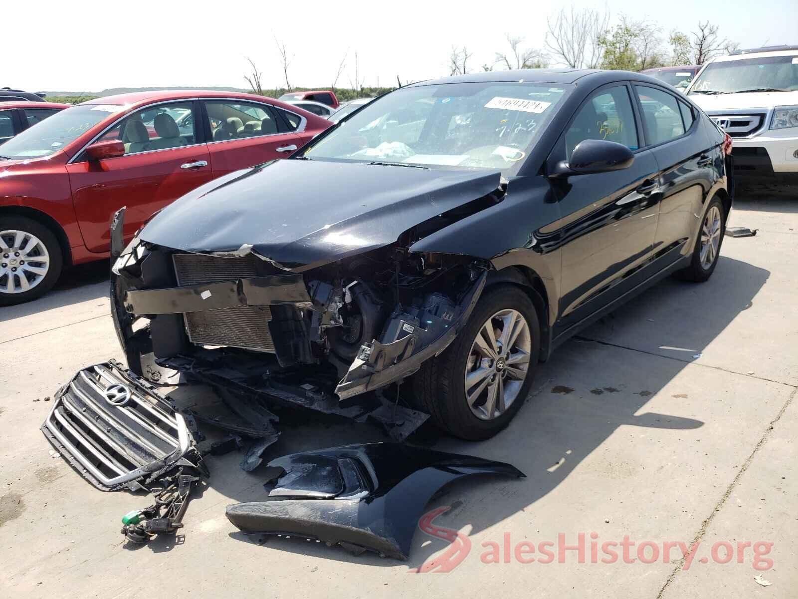 KMHD84LF2JU619772 2018 HYUNDAI ELANTRA