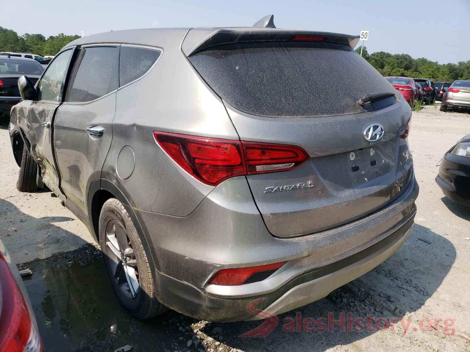 5NMZT3LB1HH009332 2017 HYUNDAI SANTA FE