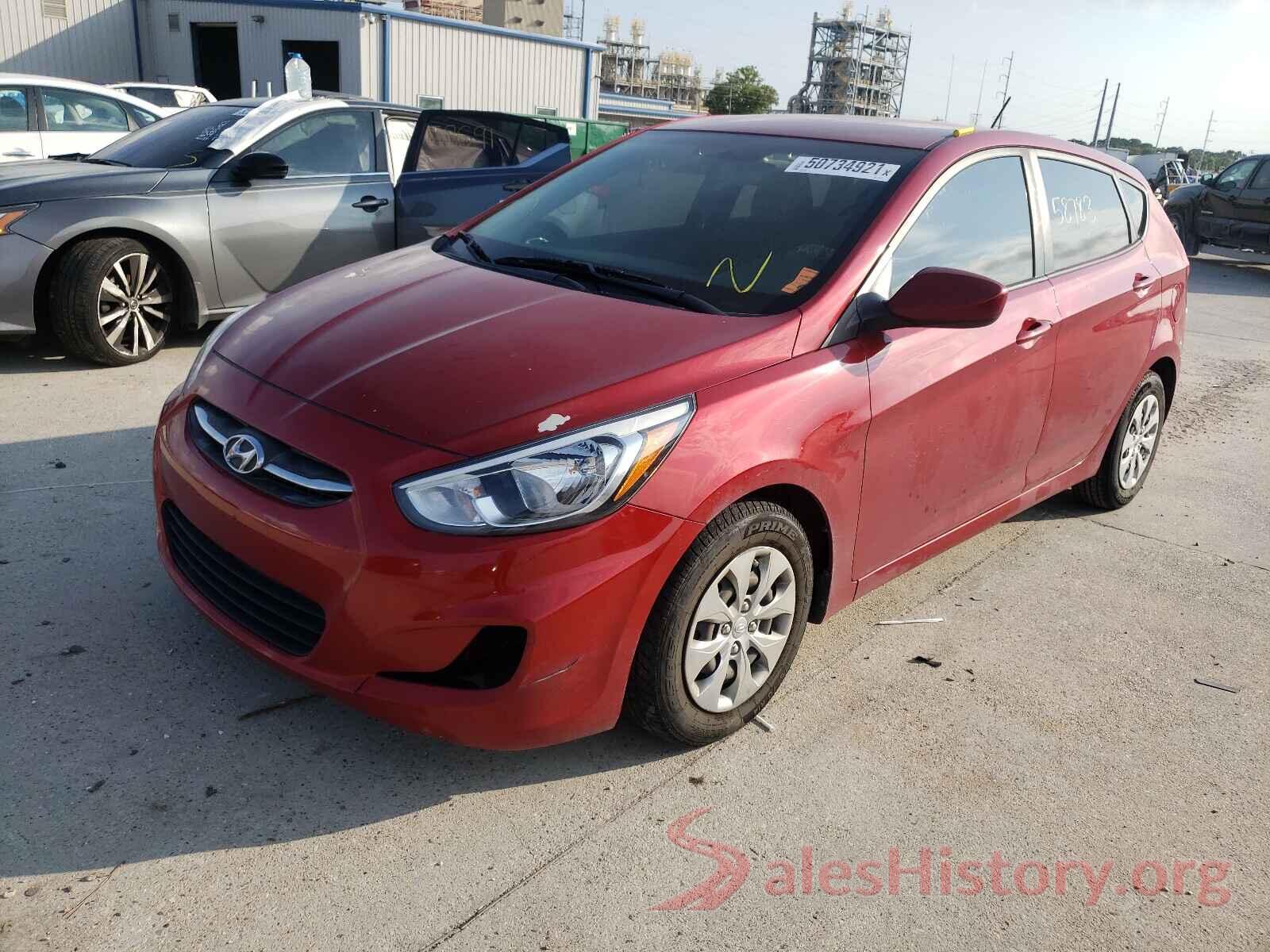 KMHCT5AE2HU362973 2017 HYUNDAI ACCENT