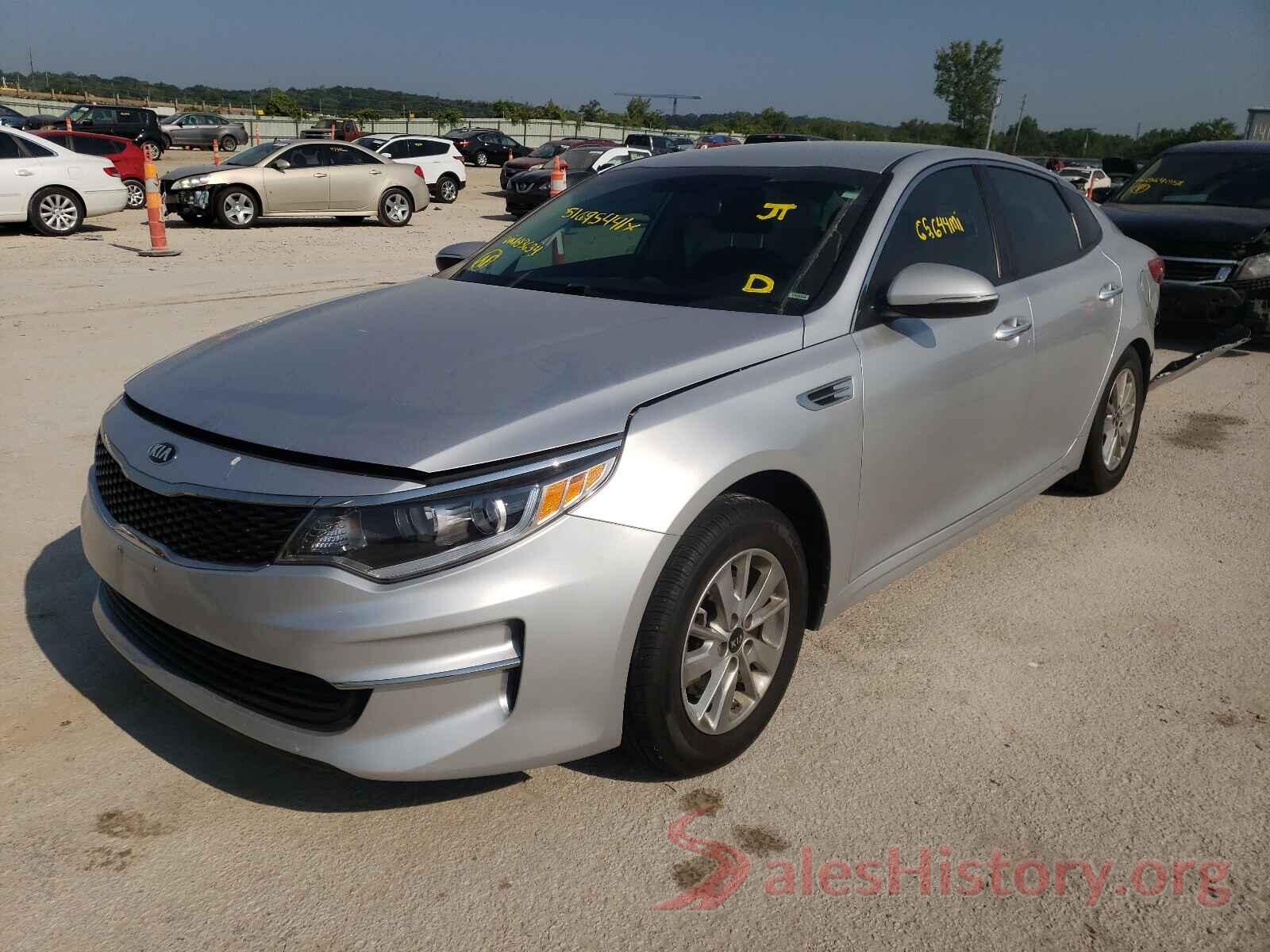 KNAGT4L3XG5103634 2016 KIA OPTIMA