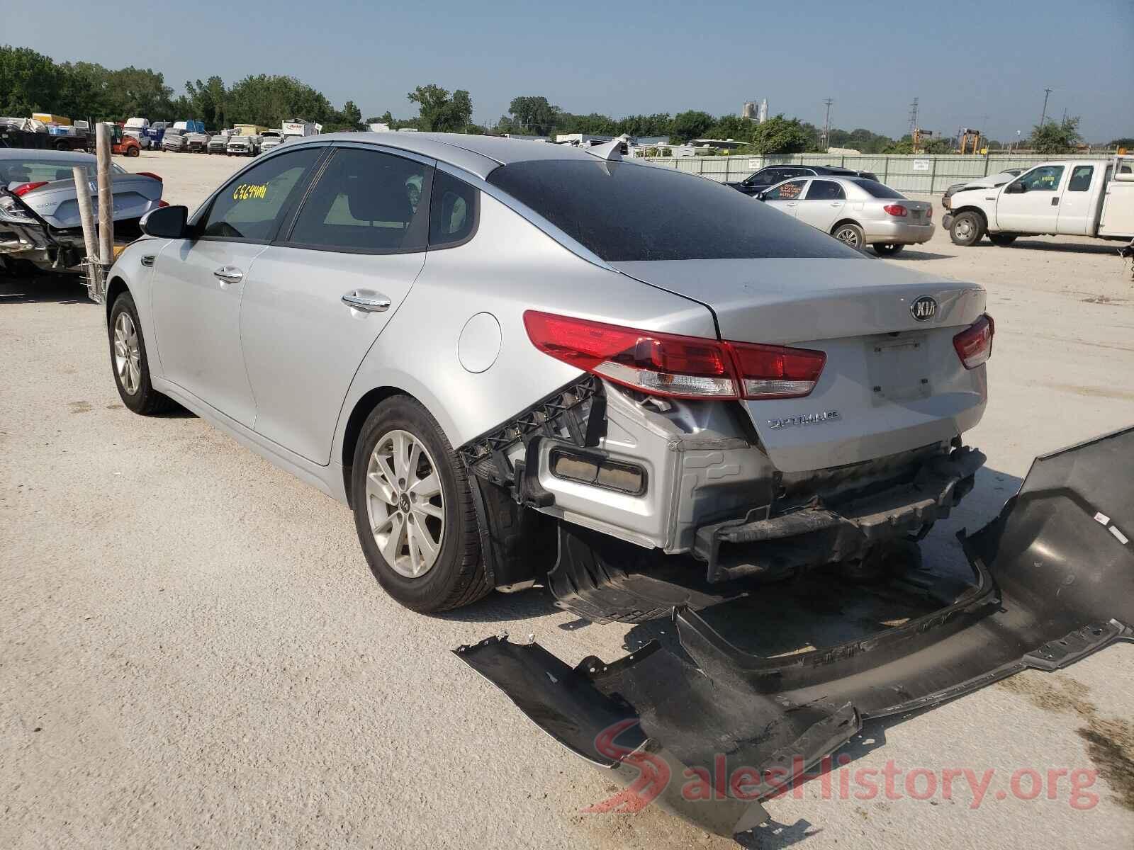 KNAGT4L3XG5103634 2016 KIA OPTIMA