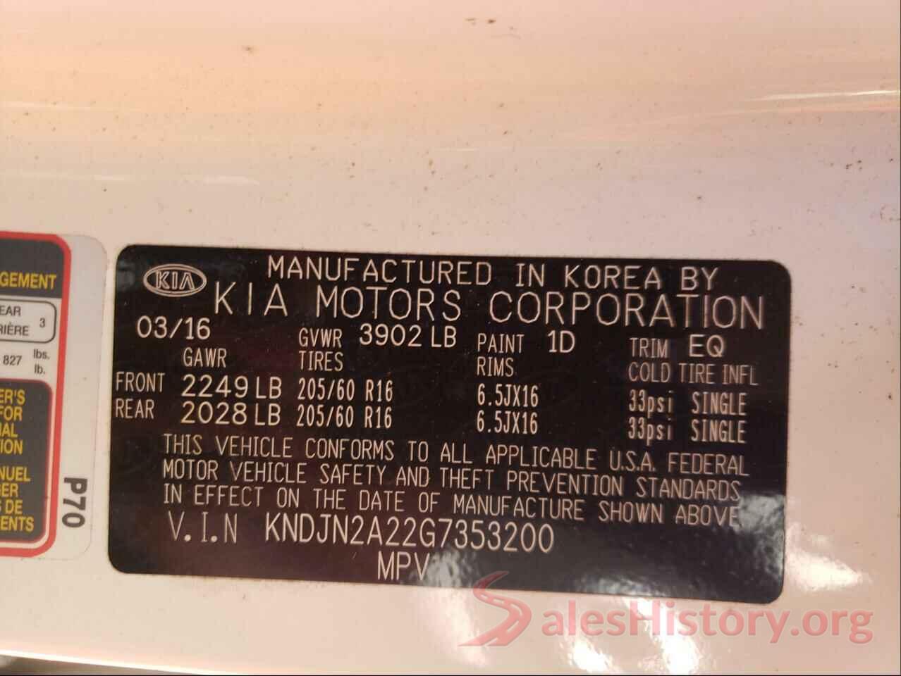 KNDJN2A22G7353200 2016 KIA SOUL