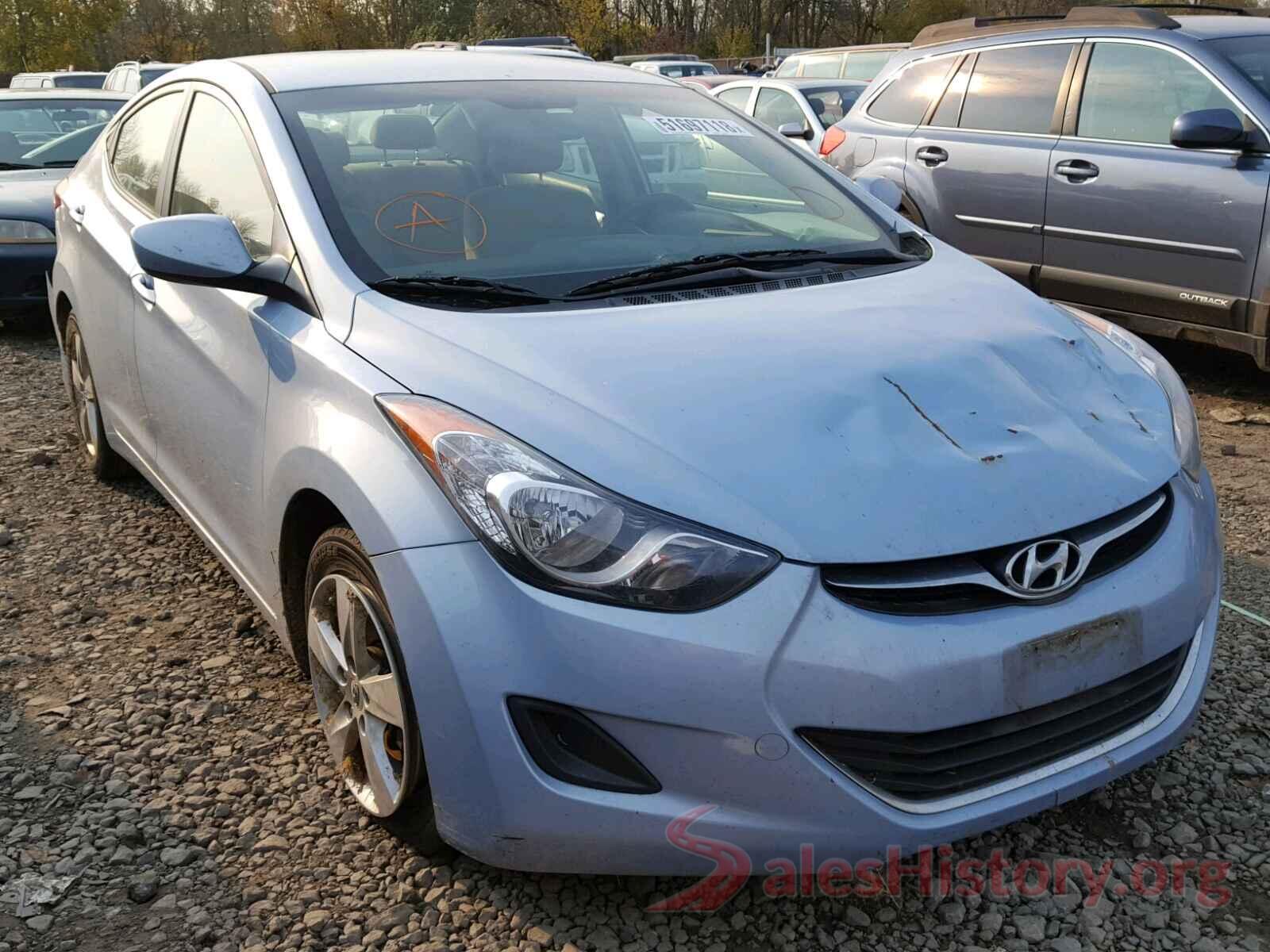 KMHDH4AE8DU813110 2013 HYUNDAI ELANTRA