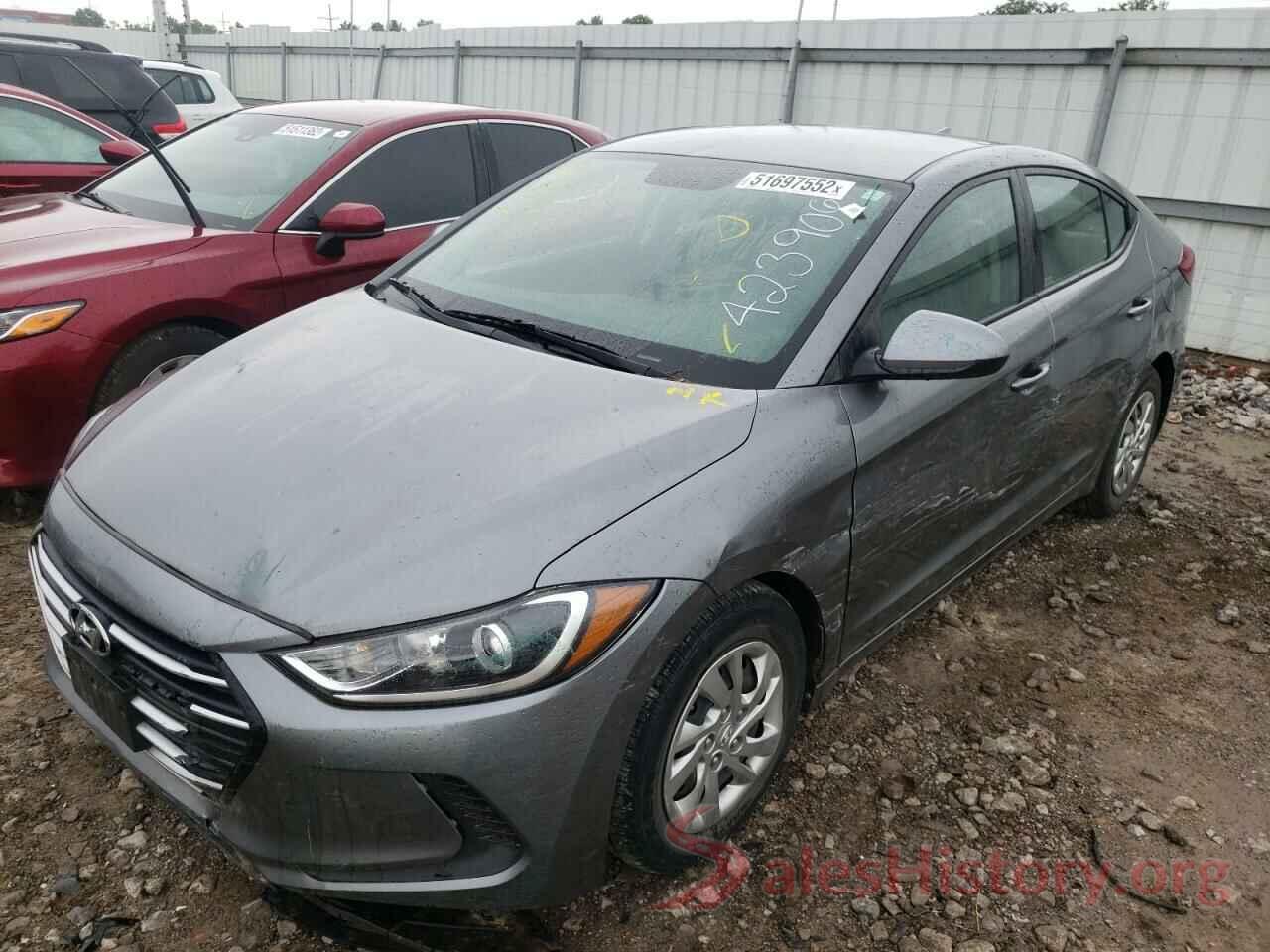 KMHD74LF7HU423906 2017 HYUNDAI ELANTRA