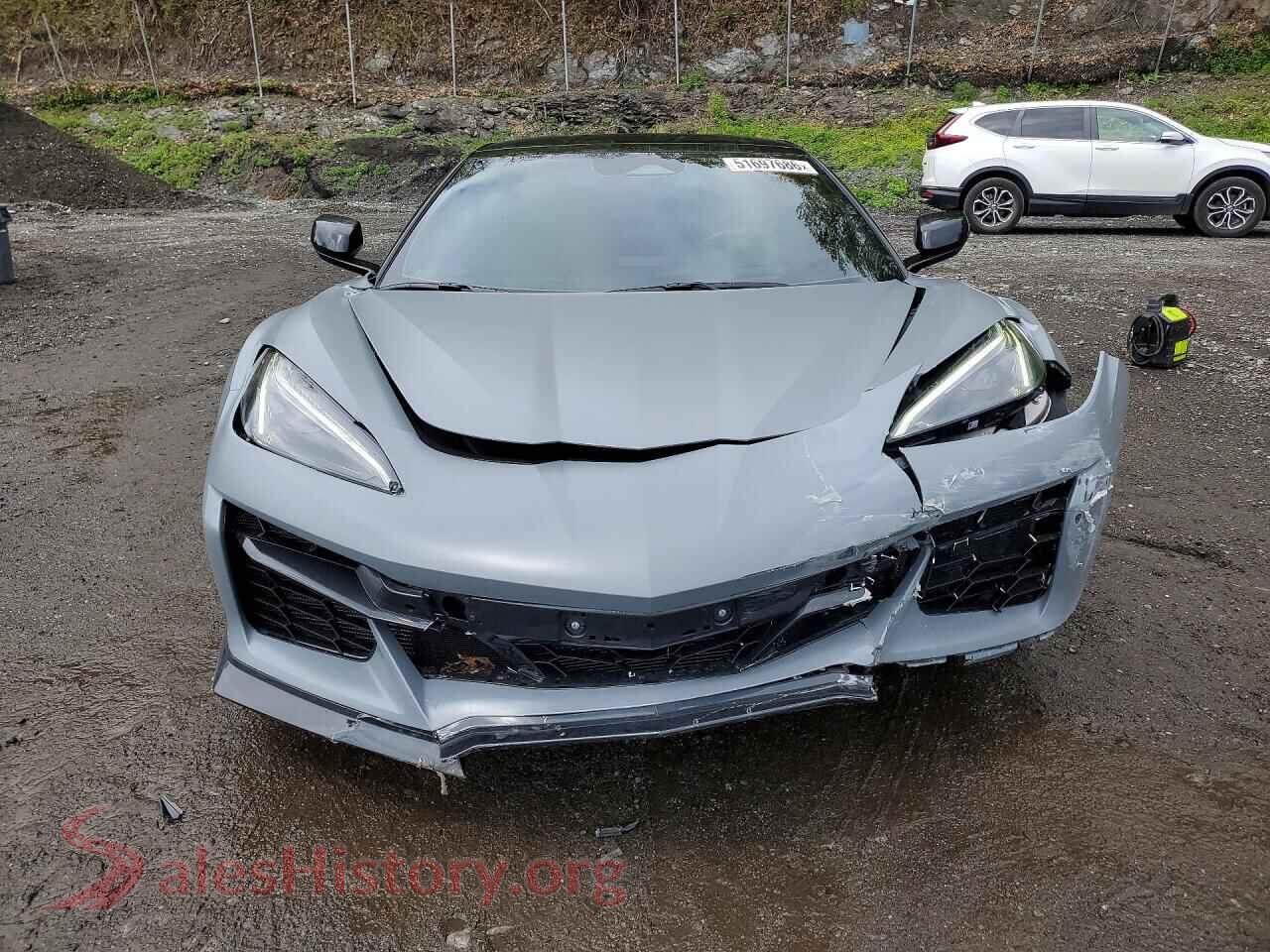 2025 CHEVROLET CORVETTE VIN 1G1YM3D44S5500067, rear view