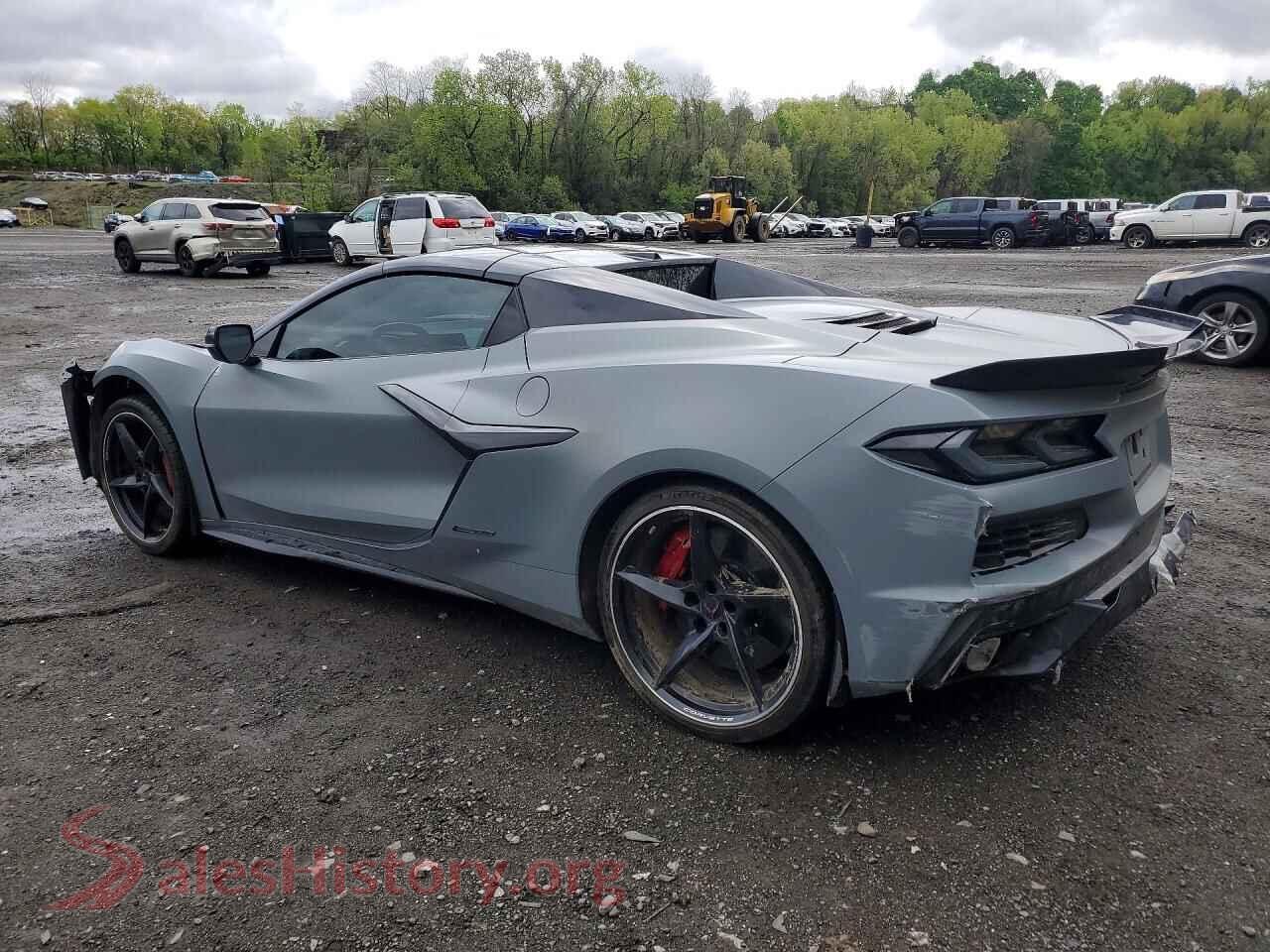 2025 CHEVROLET CORVETTE VIN 1G1YM3D44S5500067, front view