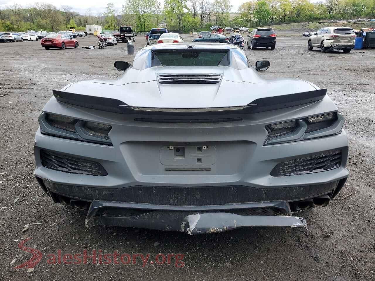 2025 CHEVROLET CORVETTE VIN 1G1YM3D44S5500067, left side view