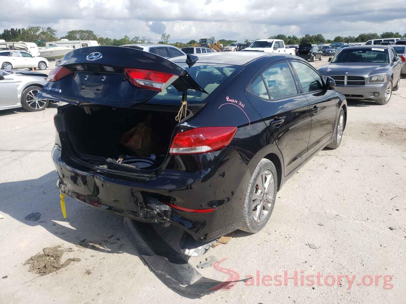 KMHD84LFXJU587881 2018 HYUNDAI ELANTRA