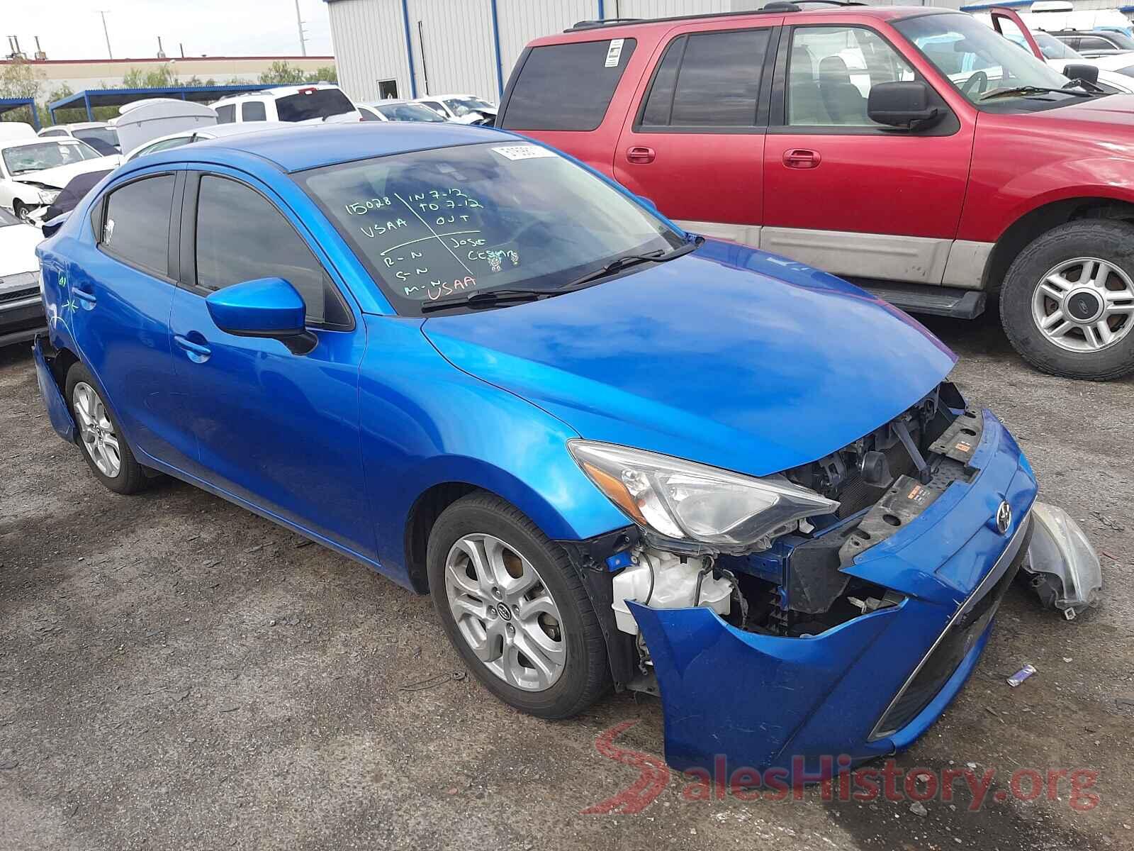 3MYDLBYV7HY182416 2017 TOYOTA YARIS