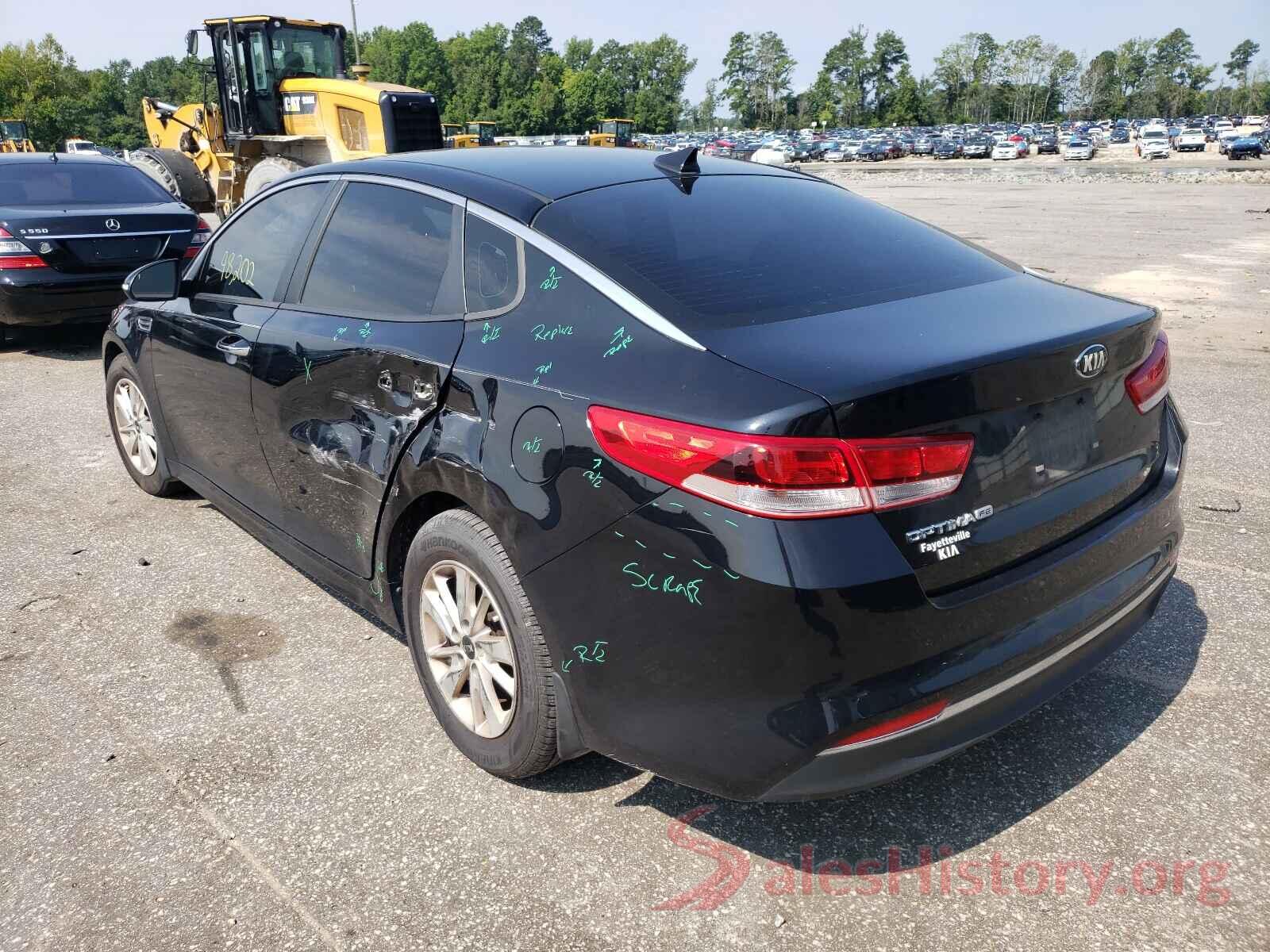 5XXGT4L34GG092872 2016 KIA OPTIMA