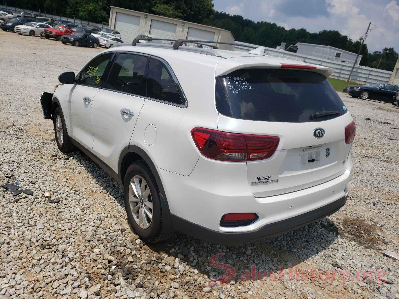 5XYPG4A32KG448702 2019 KIA SORENTO