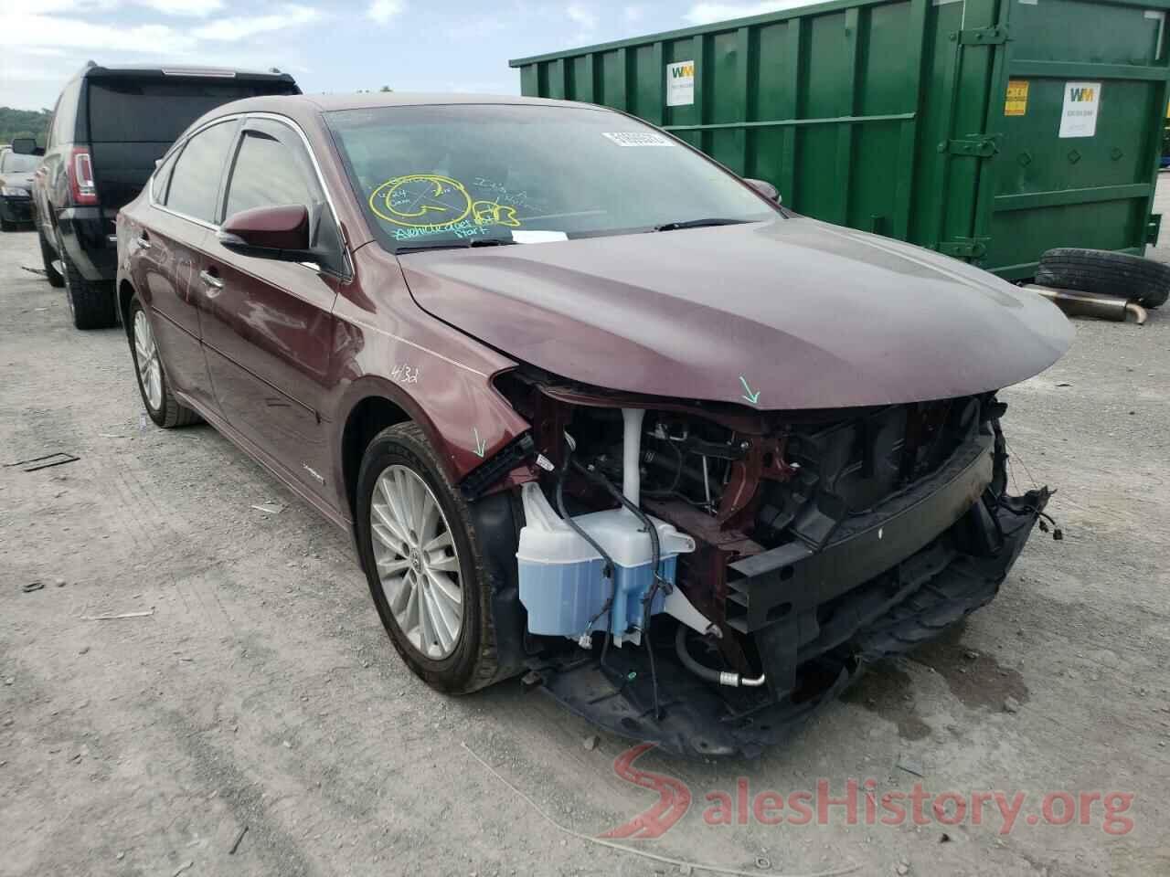 4T1BD1EB2DU017731 2013 TOYOTA AVALON