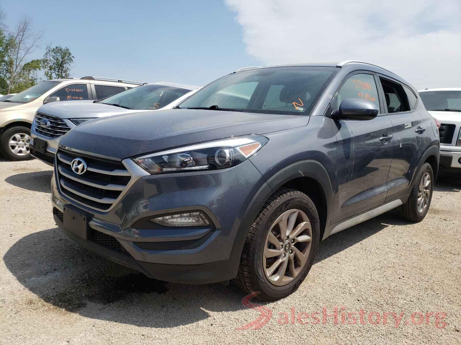 KM8J3CA4XJU636588 2018 HYUNDAI TUCSON