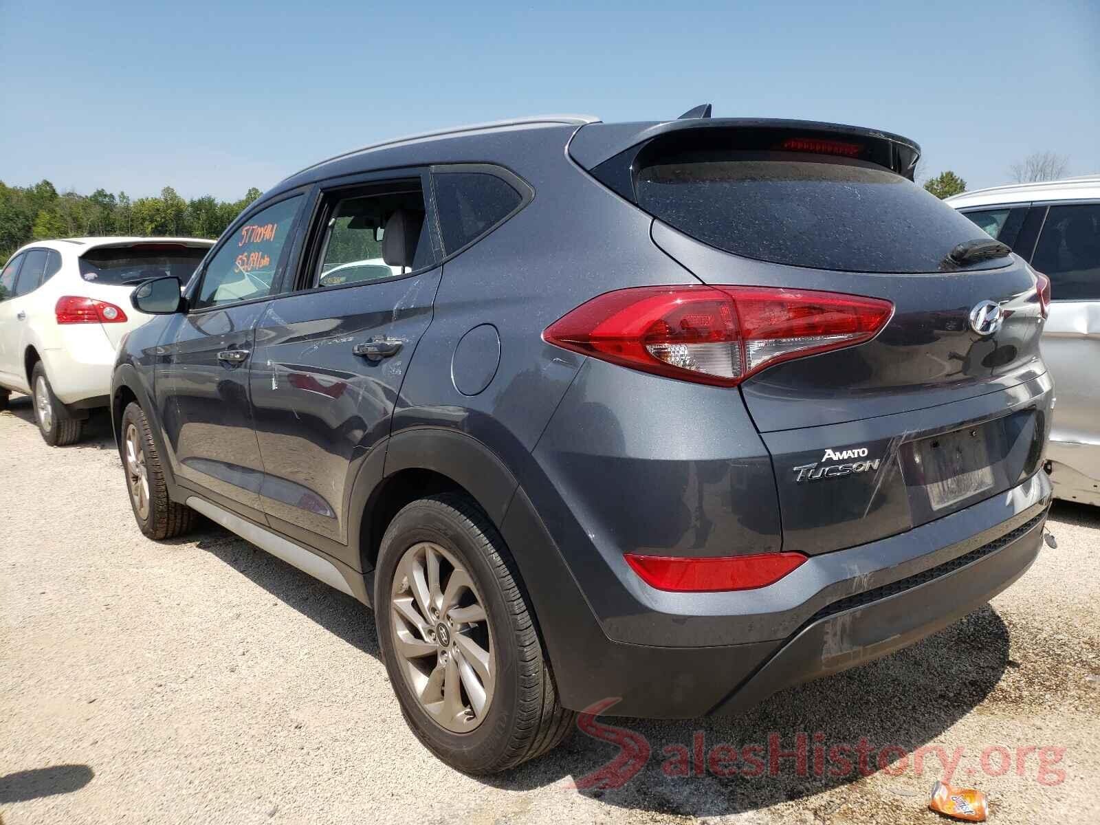 KM8J3CA4XJU636588 2018 HYUNDAI TUCSON