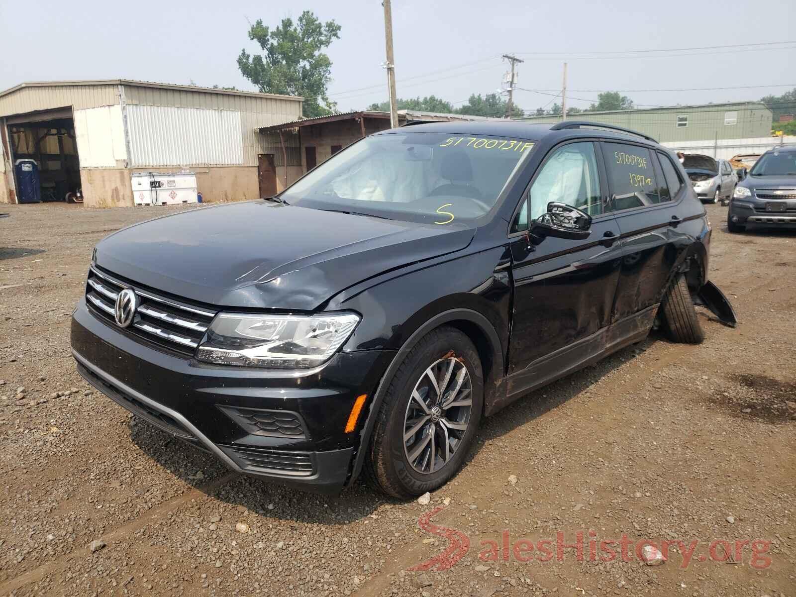 3VV0B7AX0MM092603 2021 VOLKSWAGEN TIGUAN