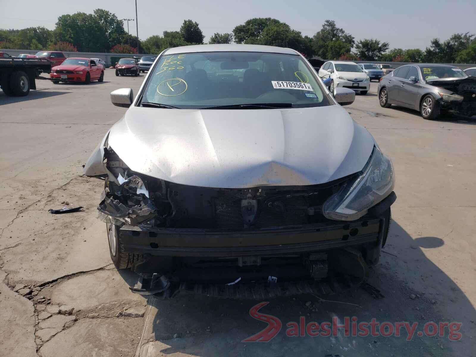 3N1AB7AP9KY344652 2019 NISSAN SENTRA