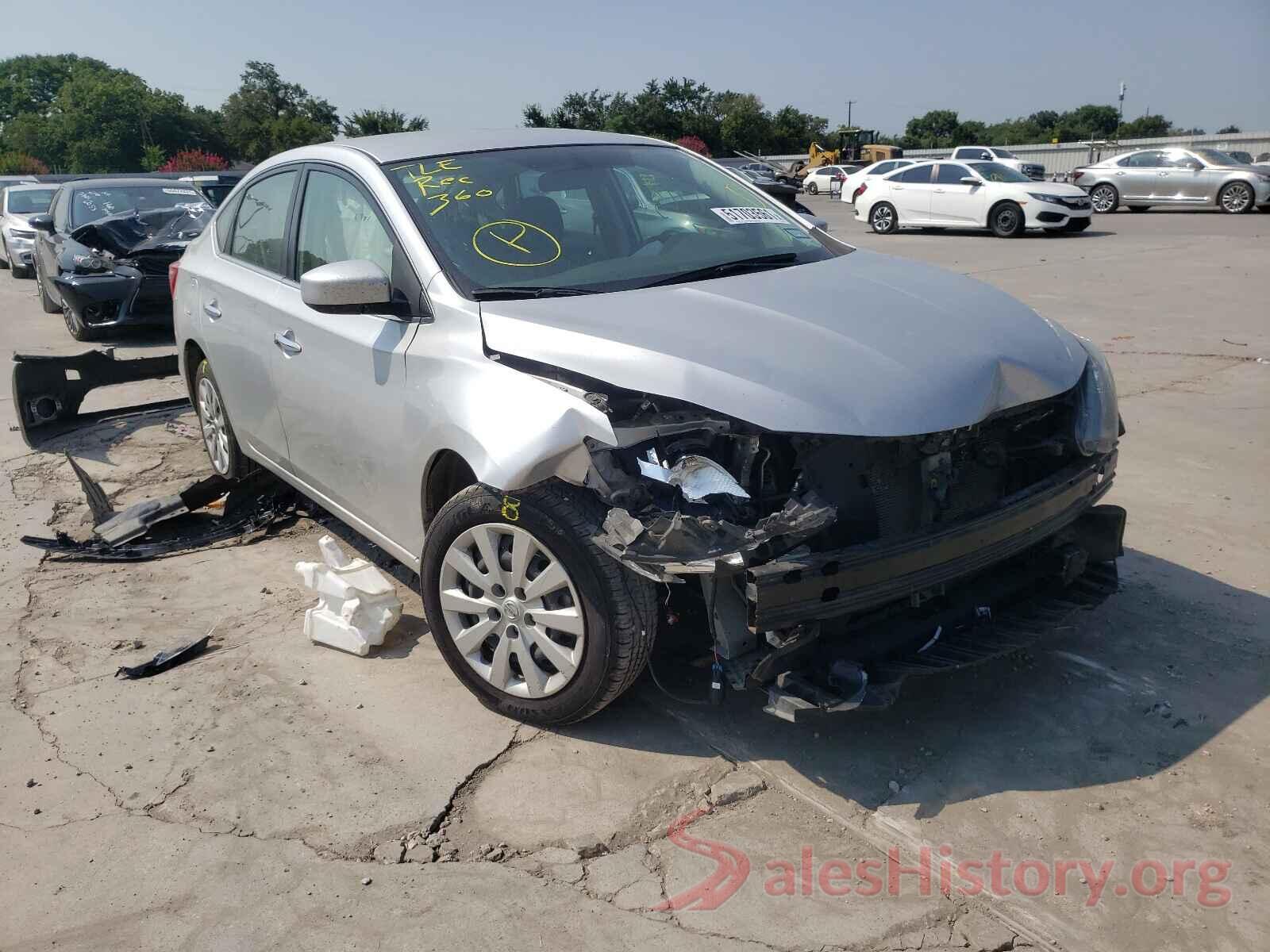 3N1AB7AP9KY344652 2019 NISSAN SENTRA