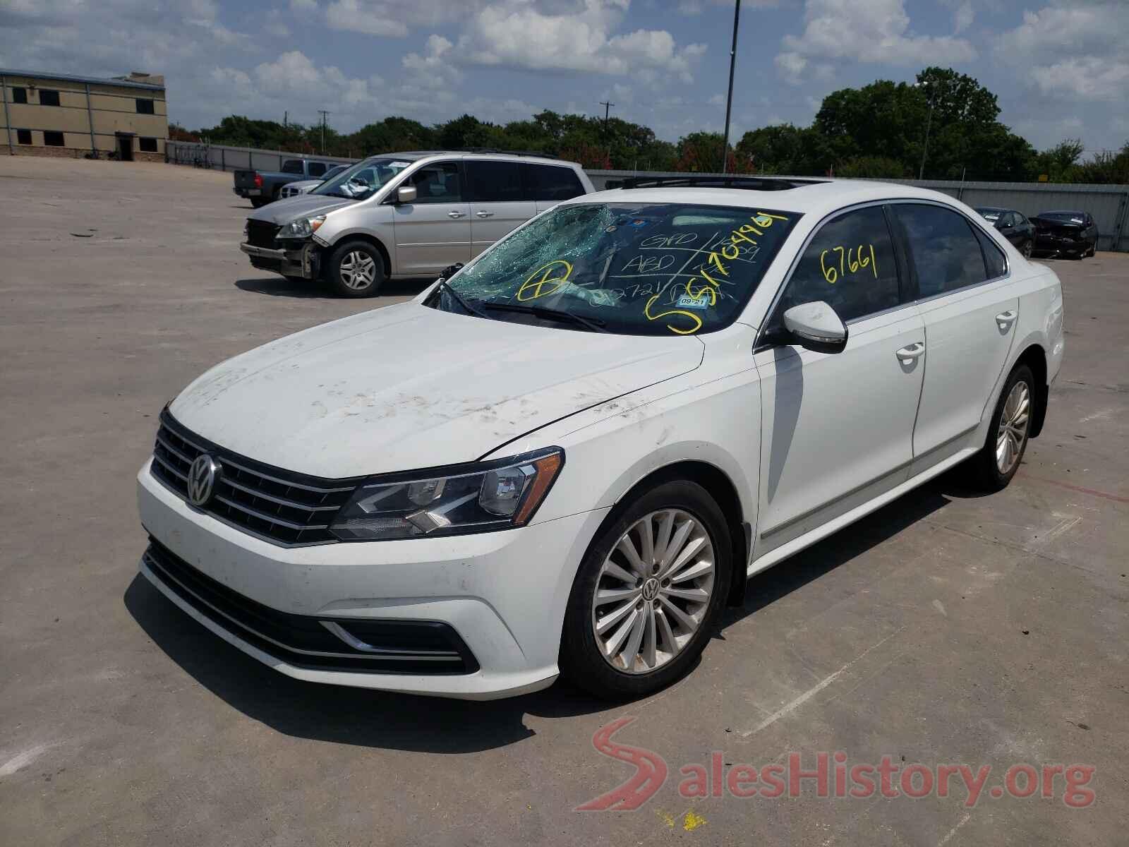 1VWBS7A31GC038573 2016 VOLKSWAGEN PASSAT