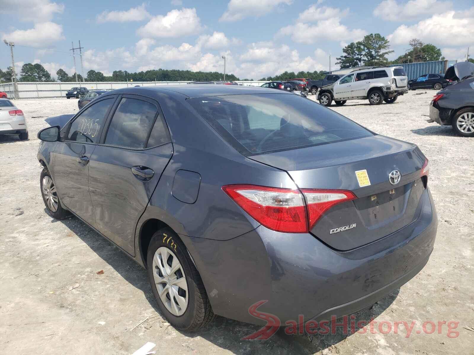 5YFBURHE7GP519130 2016 TOYOTA COROLLA