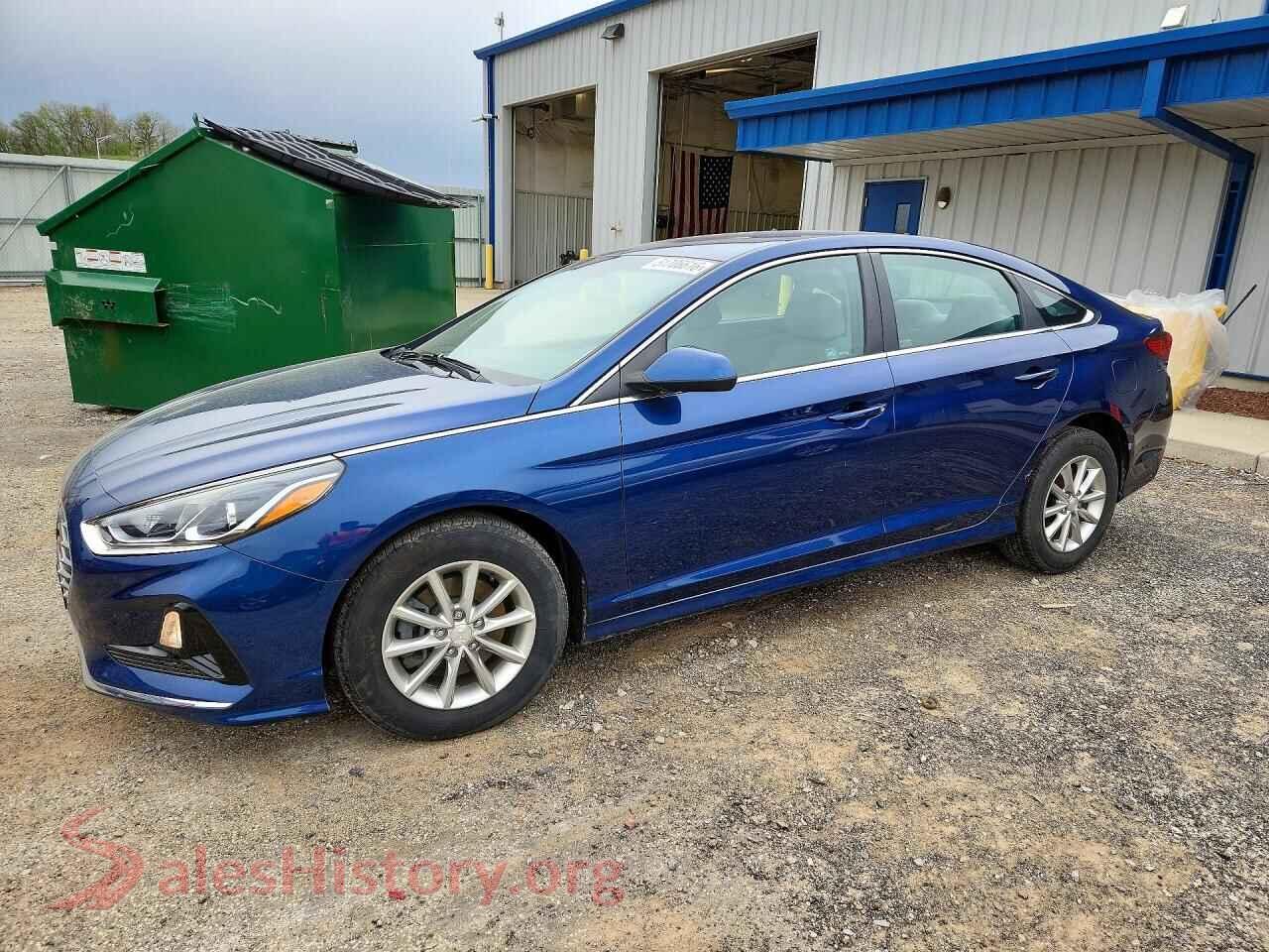 2019 HYUNDAI SONATA VIN 5NPE24AF9KH819511, auction photo