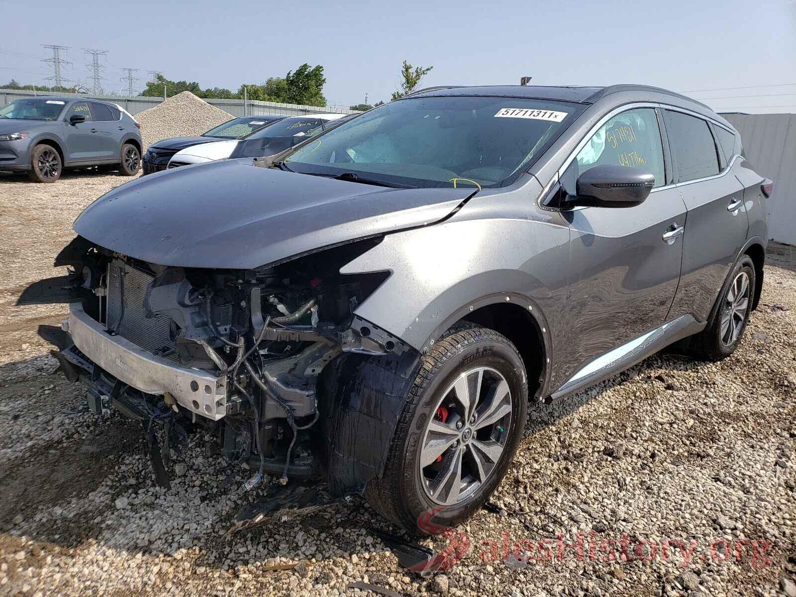 5N1AZ2MS1KN118593 2019 NISSAN MURANO