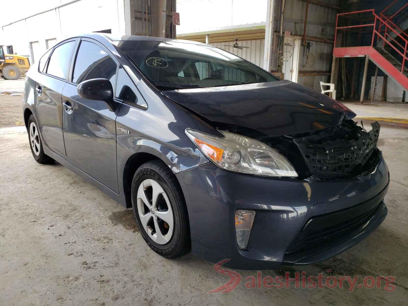 JTDKN3DUXF0450451 2015 TOYOTA PRIUS