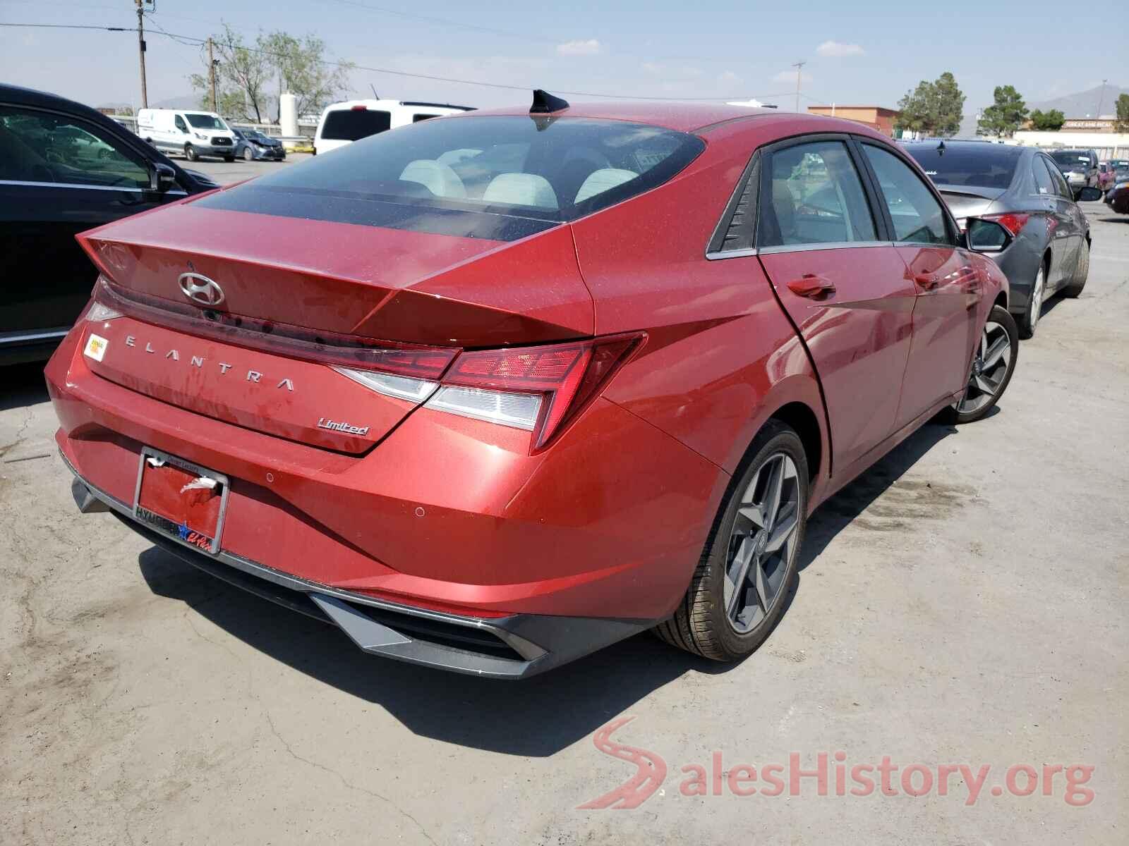 KMHLP4AG9MU119431 2021 HYUNDAI ELANTRA