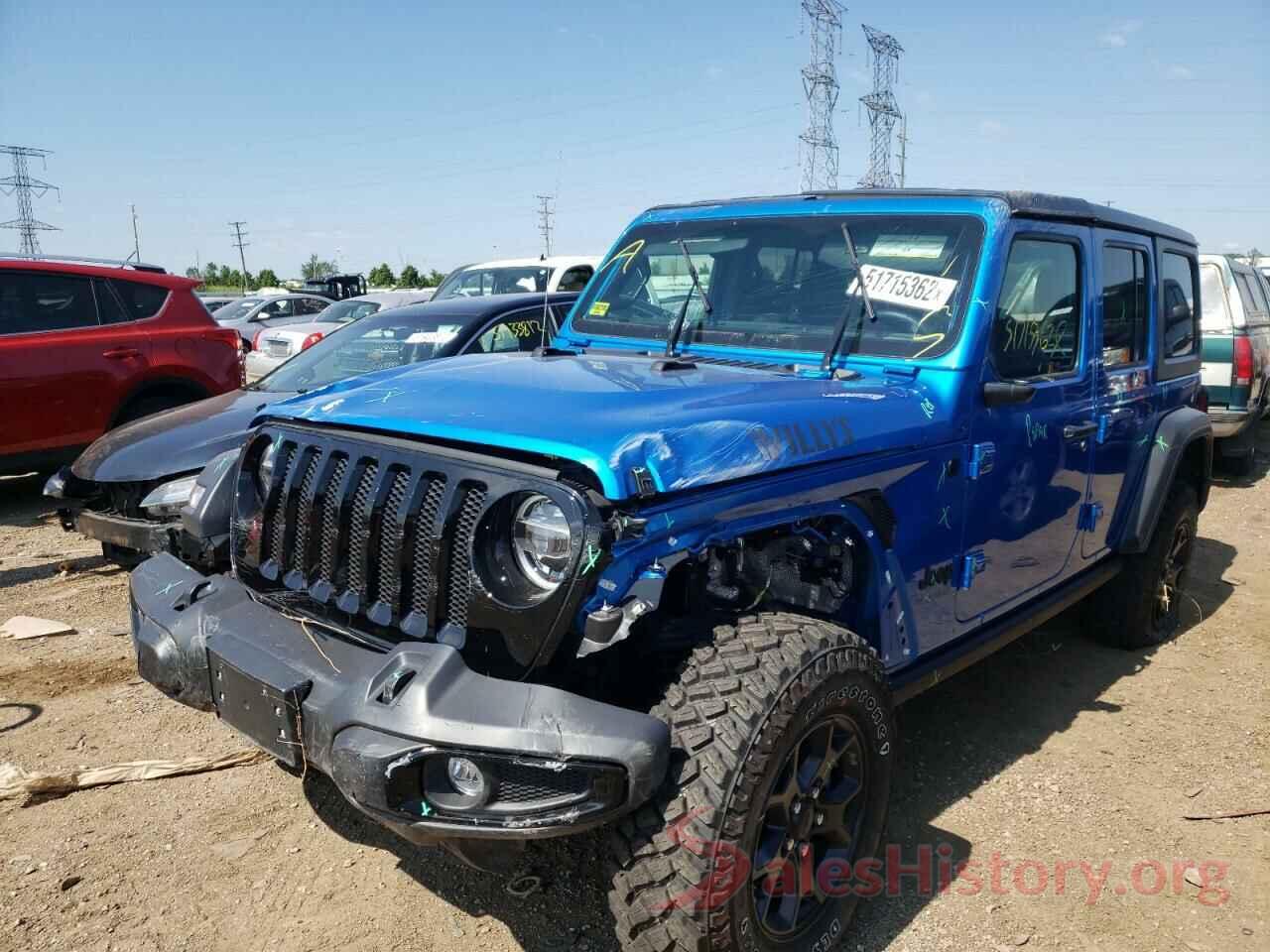 1C4HJXDN6MW831522 2021 JEEP WRANGLER