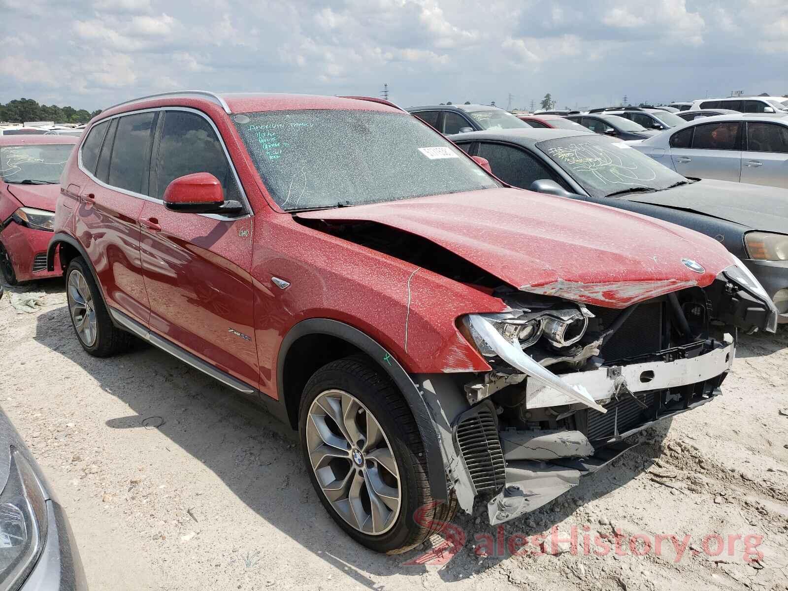 5UXWX9C53G0D73367 2016 BMW X3