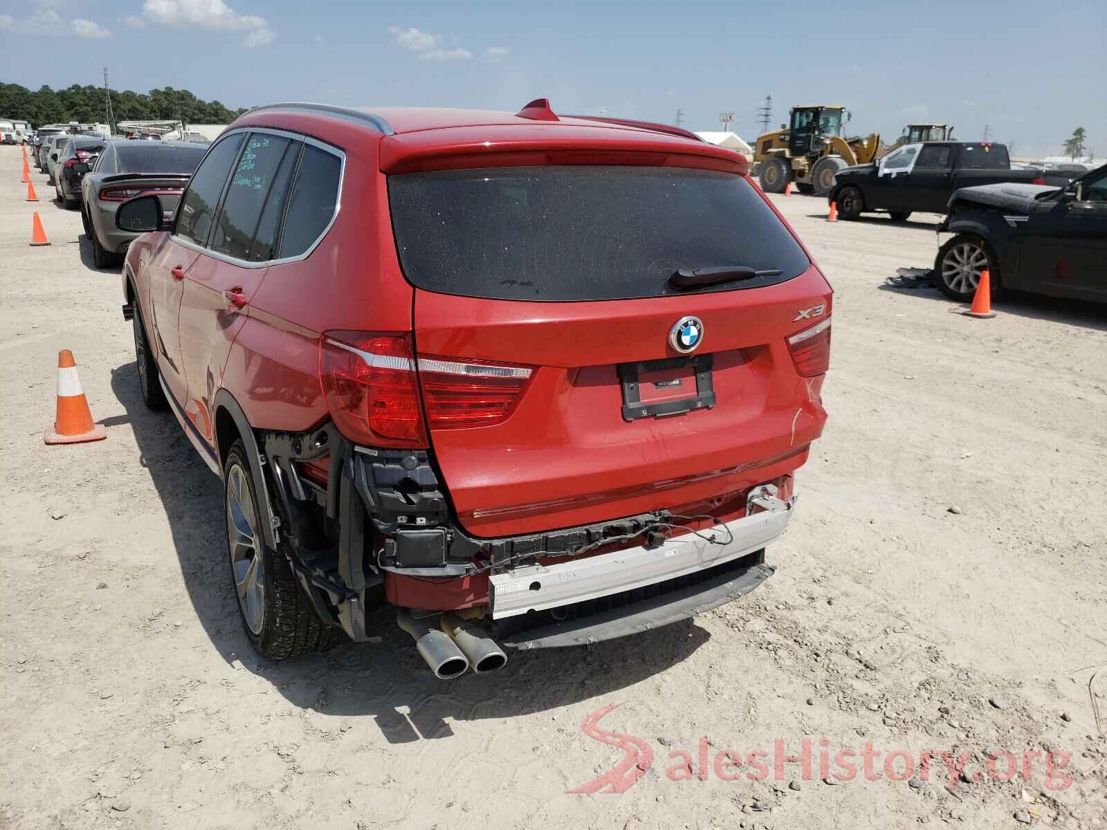 5UXWX9C53G0D73367 2016 BMW X3