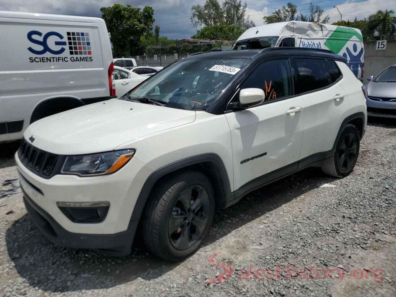 3C4NJCBB5KT844236 2019 JEEP COMPASS