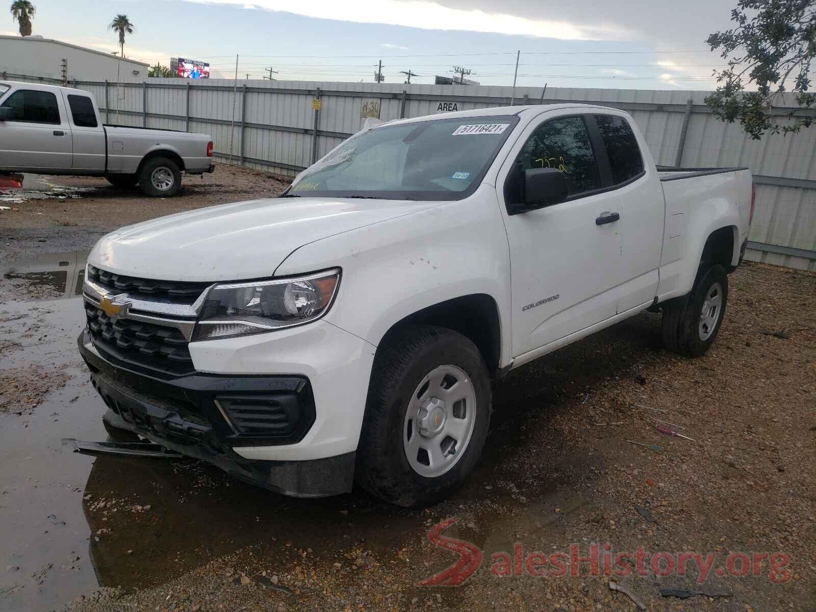 1GCHSBEA0M1121587 2021 CHEVROLET COLORADO