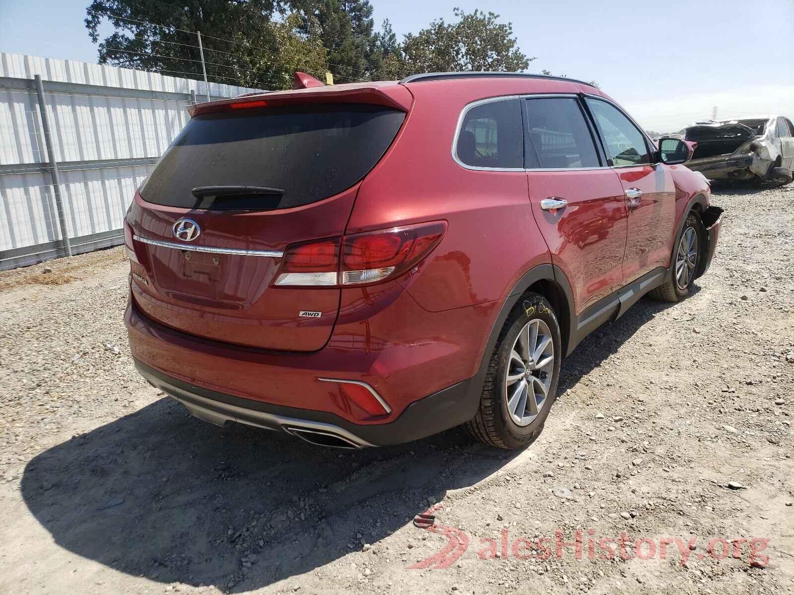 KM8SMDHF4HU220593 2017 HYUNDAI SANTA FE