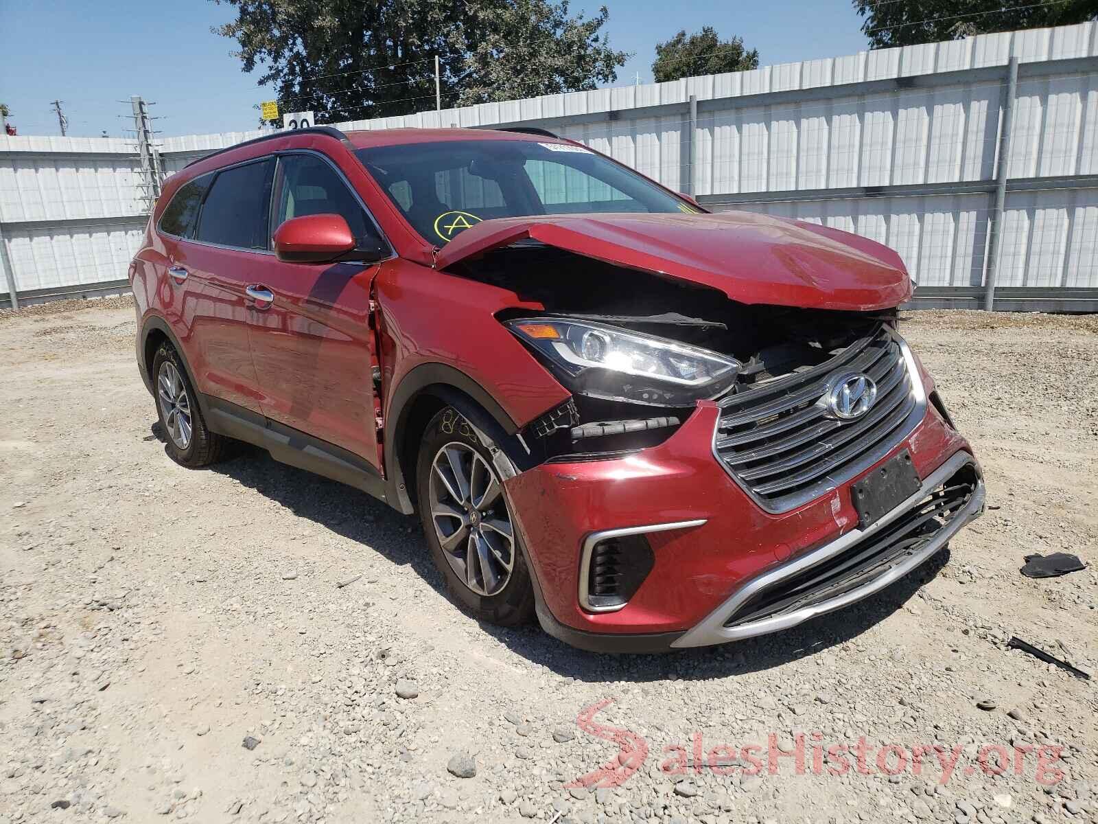 KM8SMDHF4HU220593 2017 HYUNDAI SANTA FE