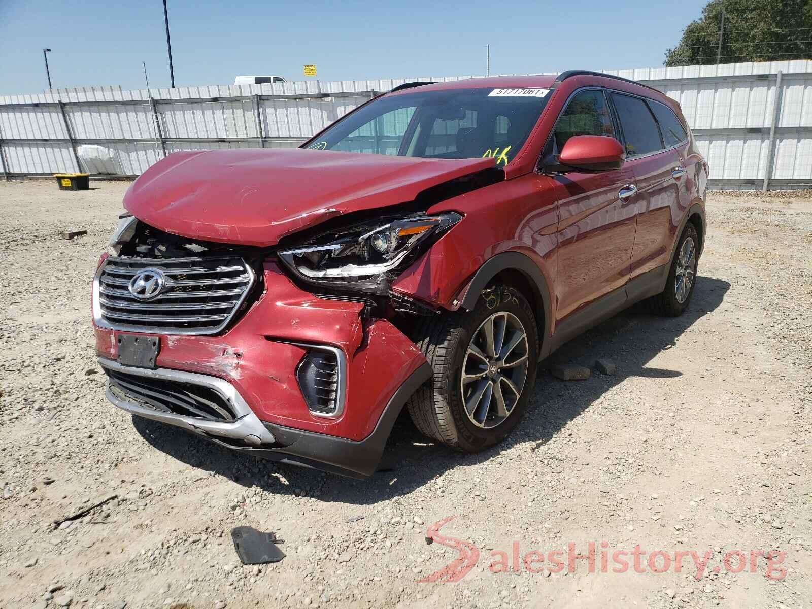 KM8SMDHF4HU220593 2017 HYUNDAI SANTA FE