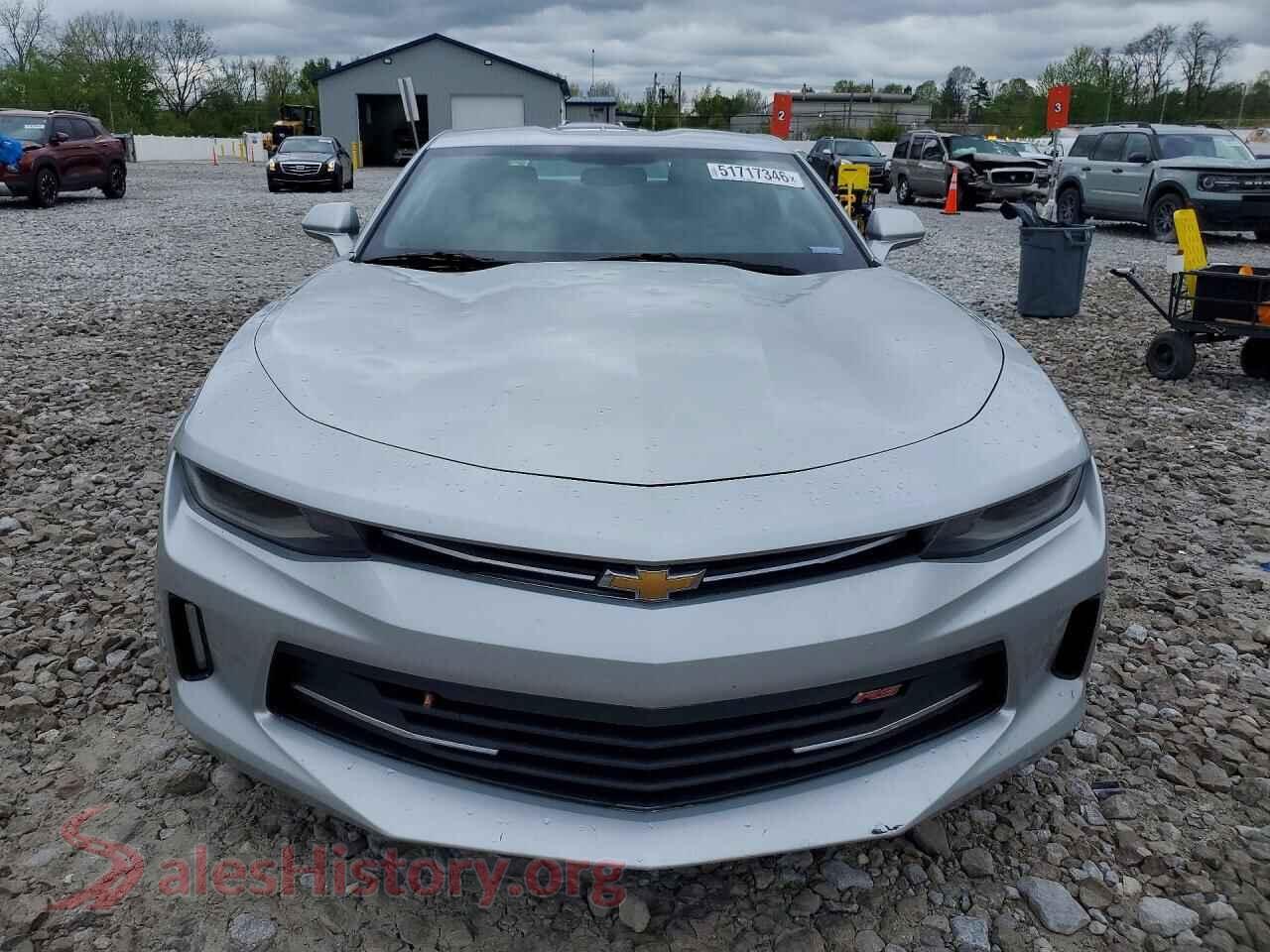 2017 CHEVROLET CAMARO VIN 1G1FB1RSXH0209202, rear view
