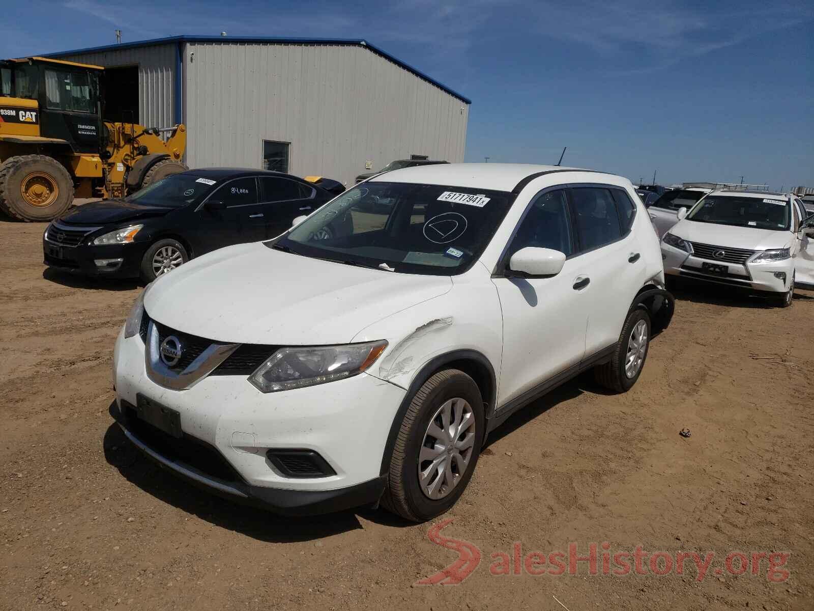 KNMAT2MT6GP625435 2016 NISSAN ROGUE