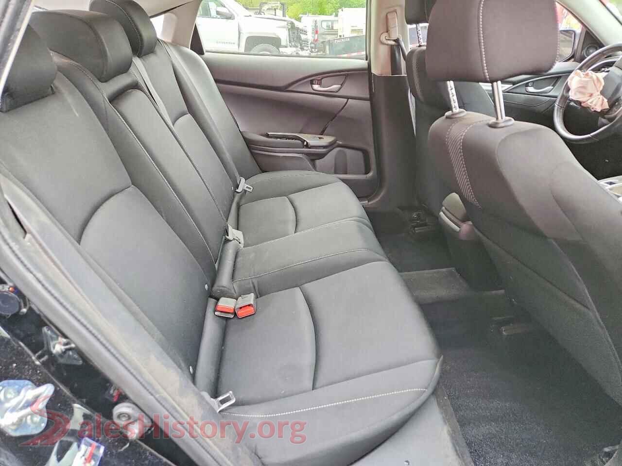2018 HONDA CIVIC VIN JHMFC1F35JX026917, odometer mileage