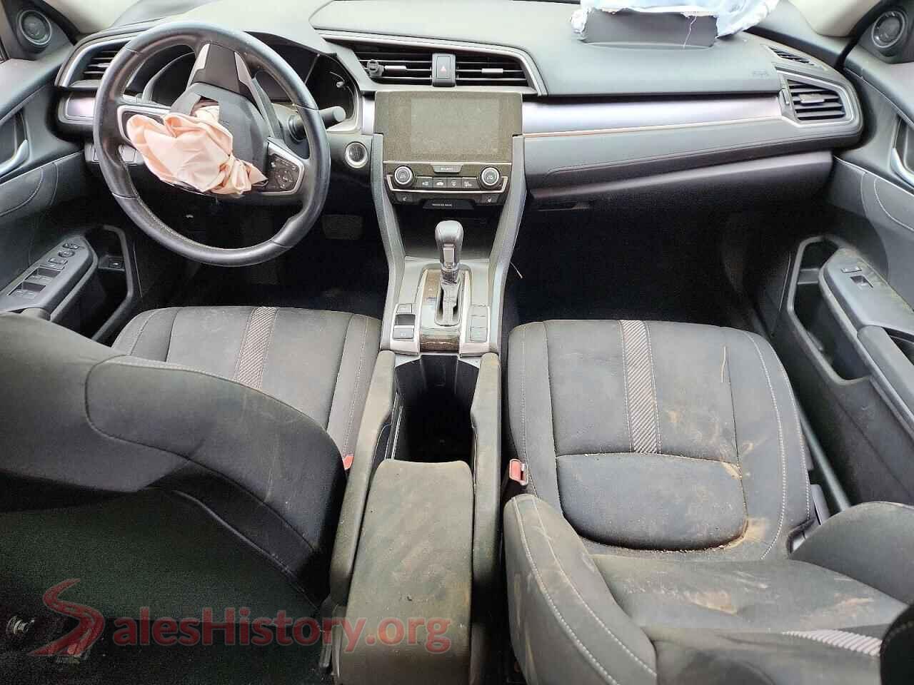 2018 HONDA CIVIC VIN JHMFC1F35JX026917, interior dashboard