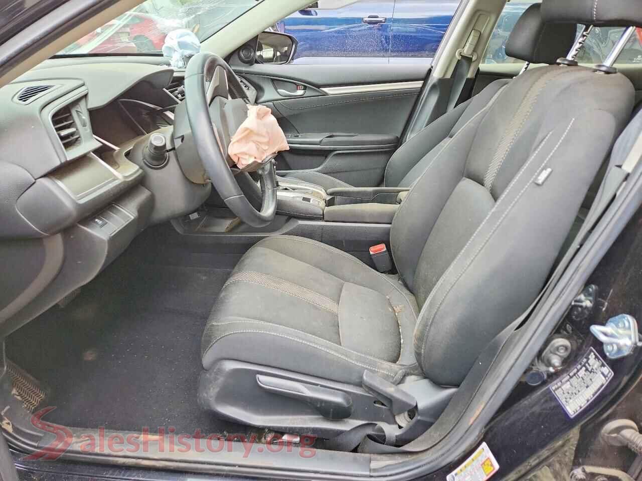 2018 HONDA CIVIC VIN JHMFC1F35JX026917, engine bay