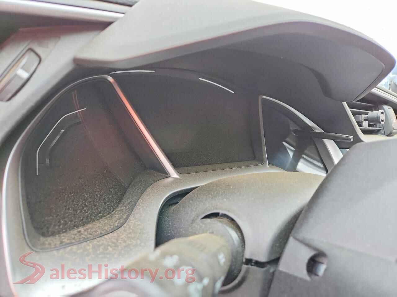 2018 HONDA CIVIC VIN JHMFC1F35JX026917, interior center console