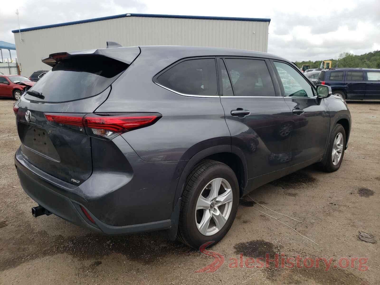 5TDCZRBH0LS013441 2020 TOYOTA HIGHLANDER