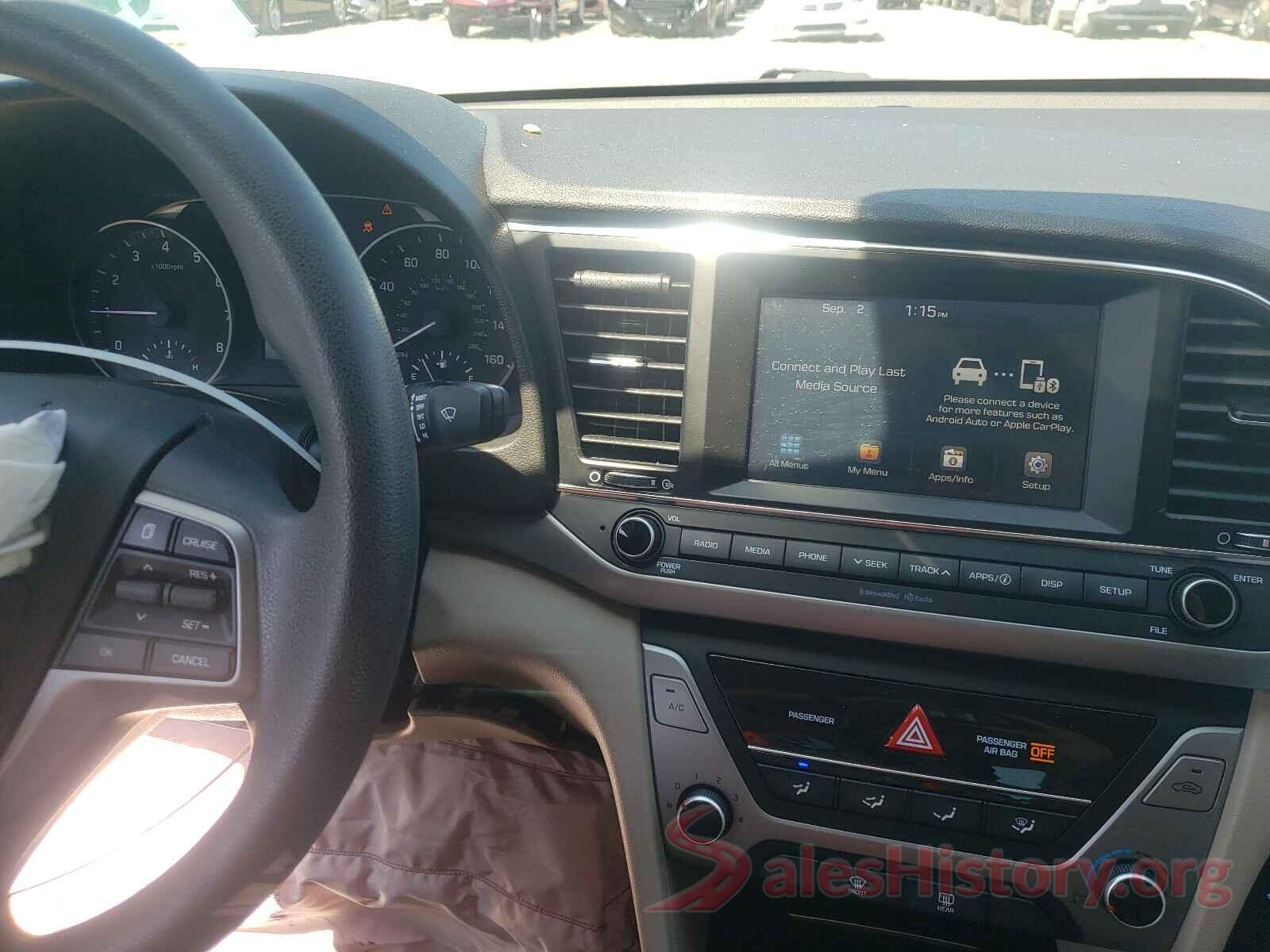 5NPD84LF9JH246910 2018 HYUNDAI ELANTRA