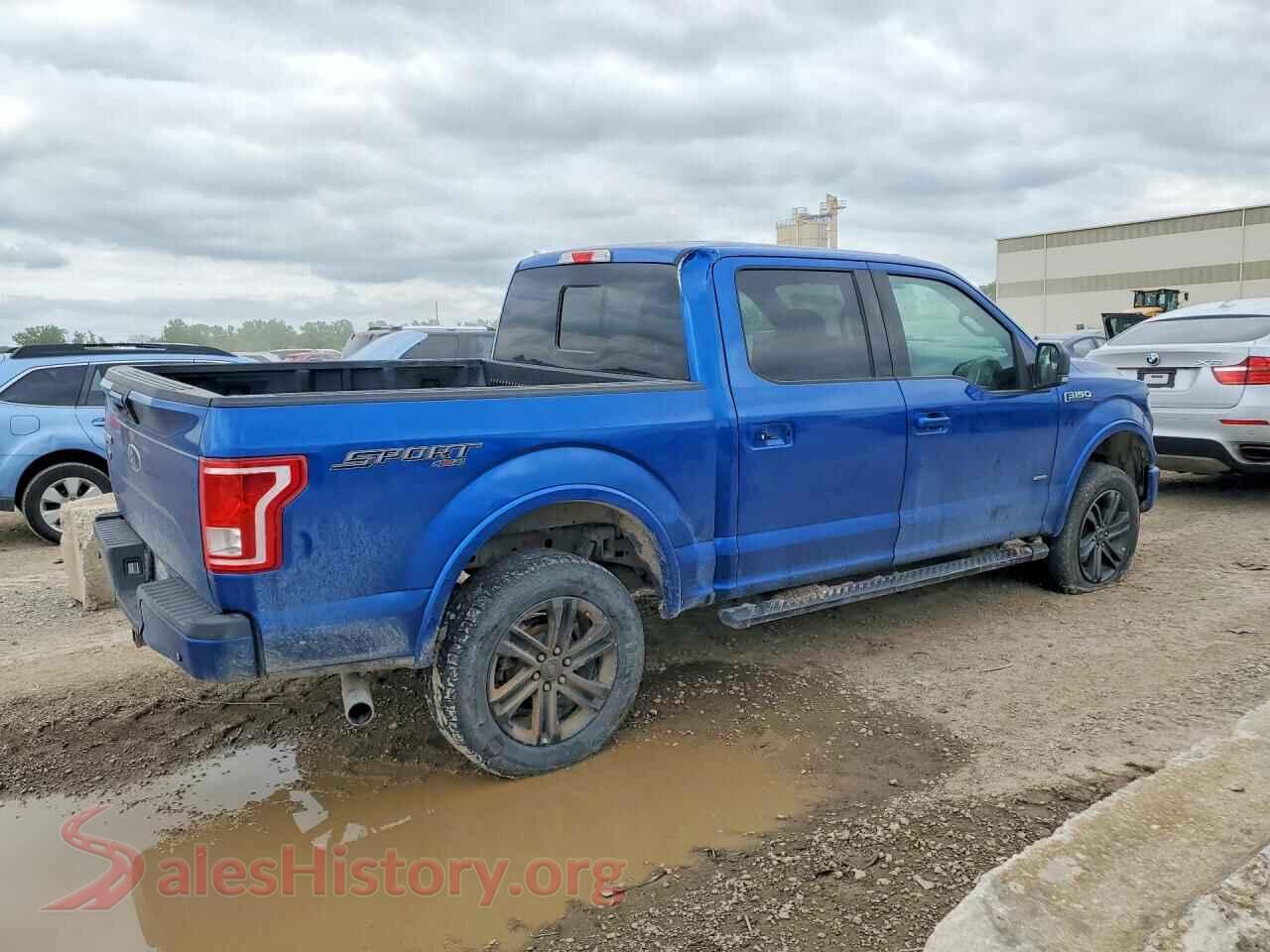 2017 FORD F150 VIN 1FTEW1EPXHFA24184, right side view