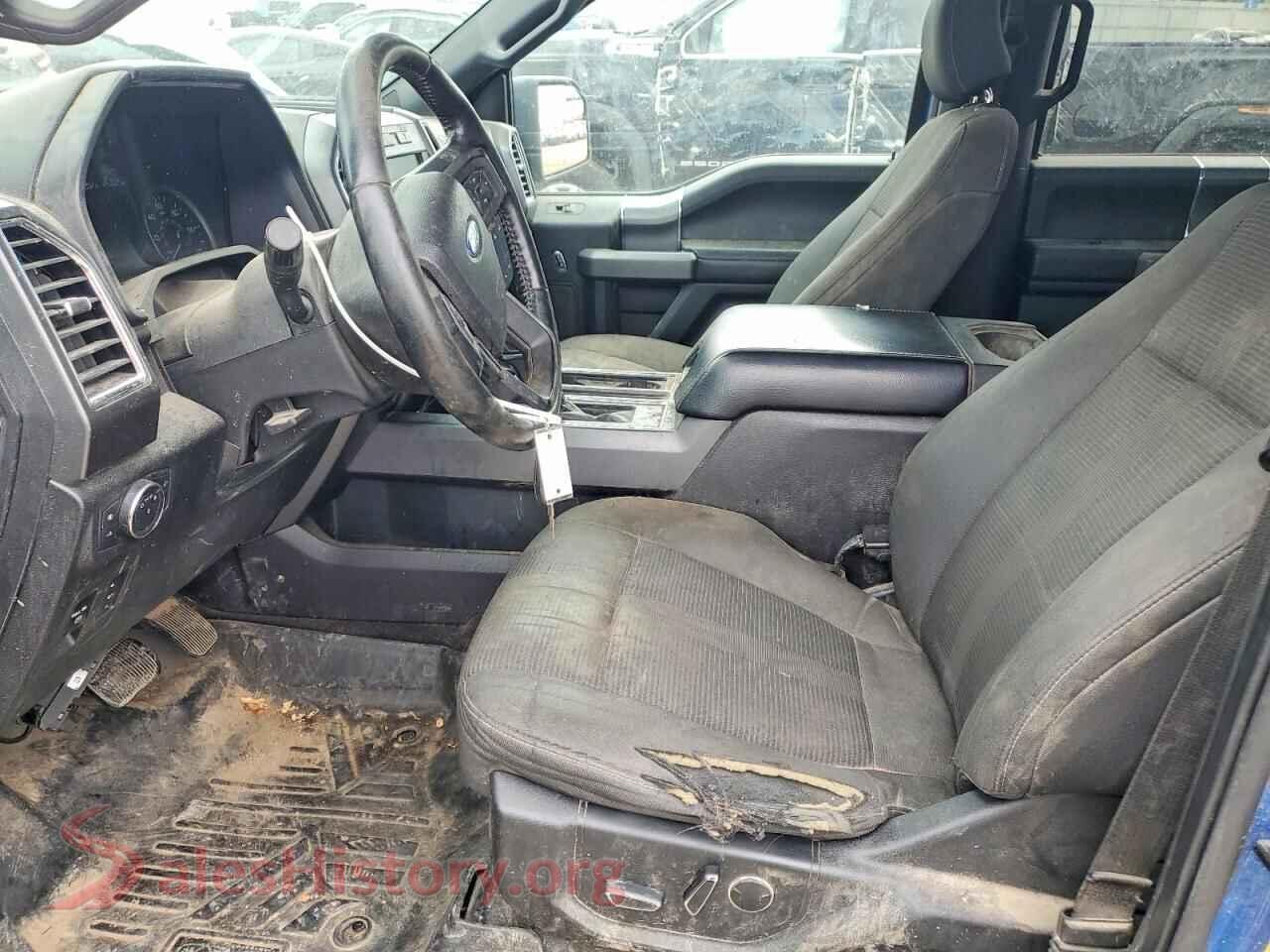 2017 FORD F150 VIN 1FTEW1EPXHFA24184, engine bay