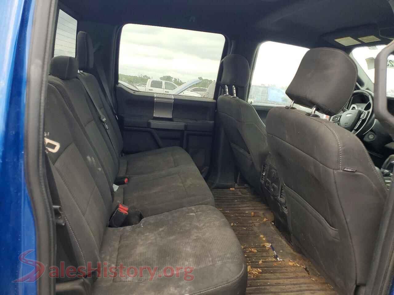2017 FORD F150 VIN 1FTEW1EPXHFA24184, odometer mileage