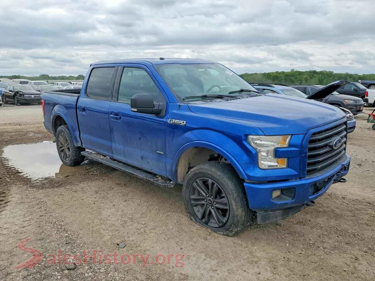 2017 FORD F150 VIN 1FTEW1EPXHFA24184, rear 3/4 view